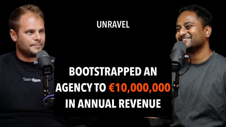 Unravel Episode #6: Jelmer Wind - CEO of team5pm - Data Driven Youtube Content Experts
